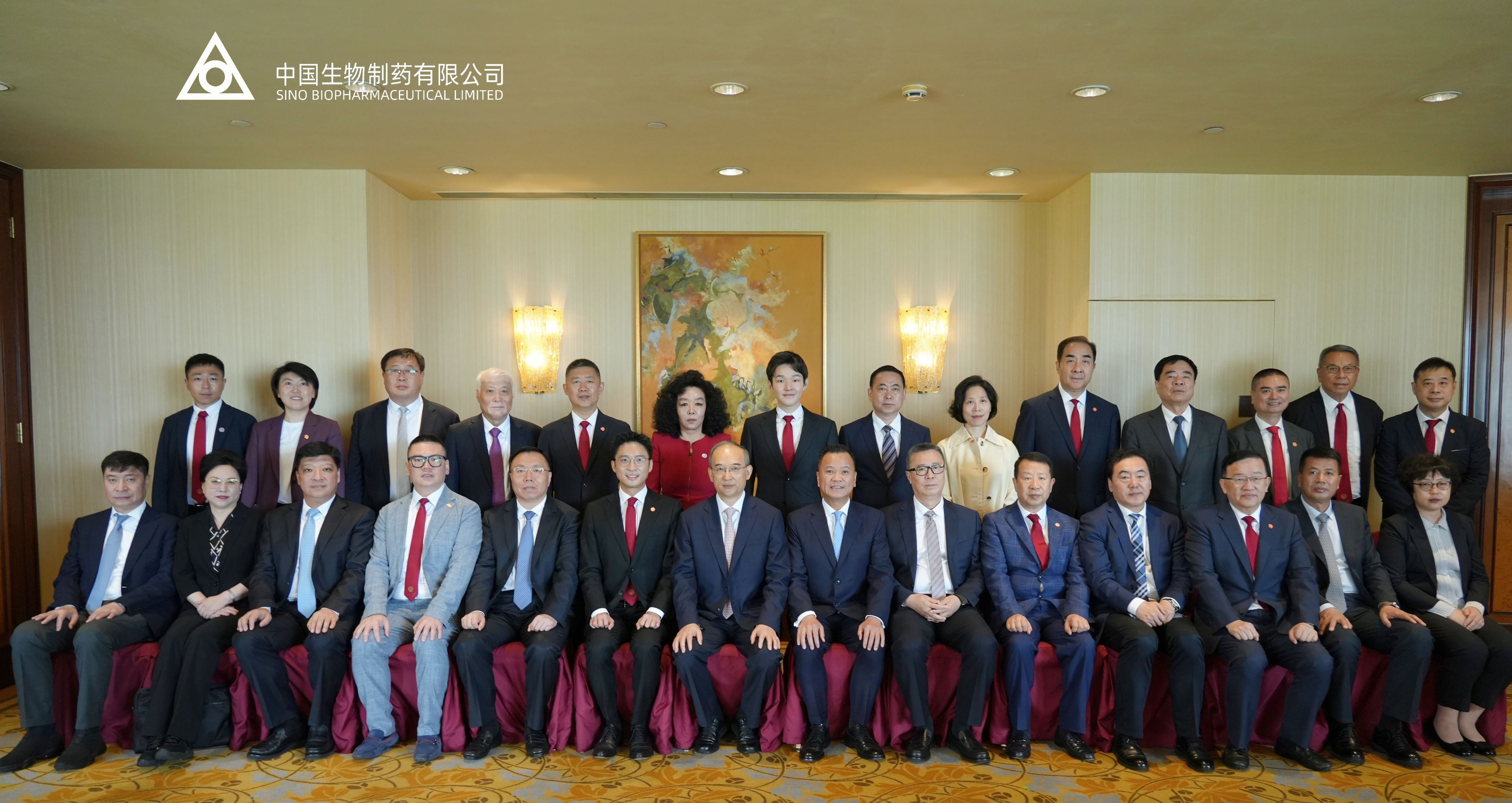 谢承润参与港区省级政协委员联谊会接待吉林省委书记黄强一行来访活动 冀加深双方研发临床合作造福患者